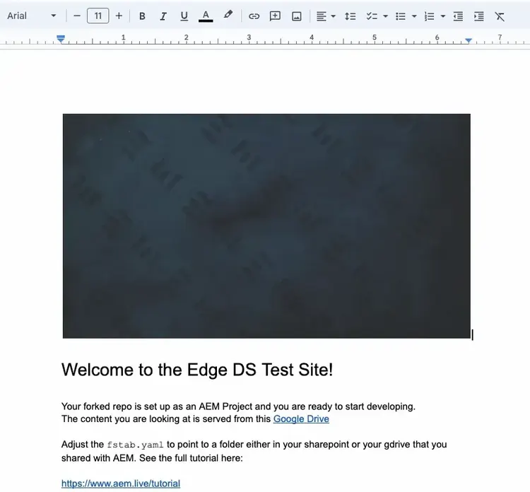 google docs view